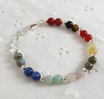 Multi Color Rainbow Bracelet