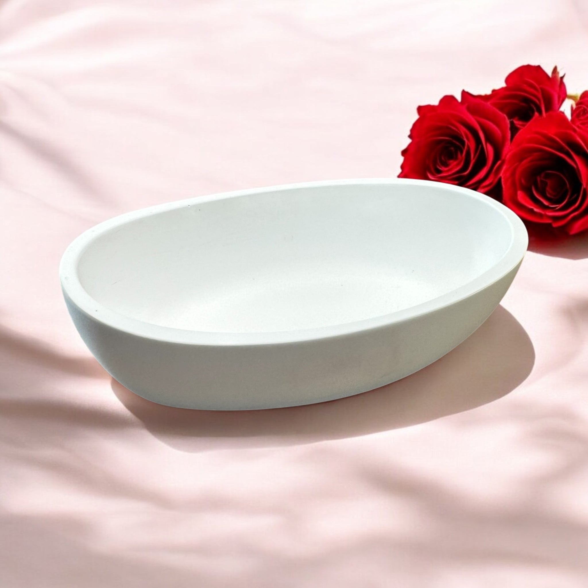 Elegant Trinket Dish - Luxe Home Decor, Customize Colors, eco-friendly, sustainable customizable home decor