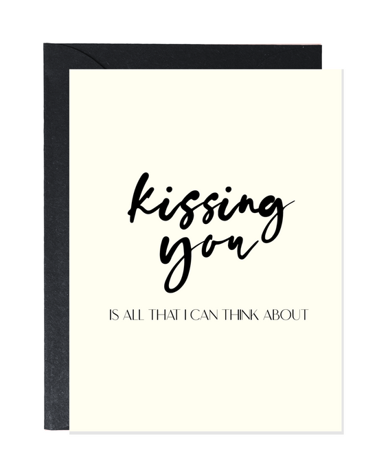 KISSING YOU | LOVE GREETING CARD