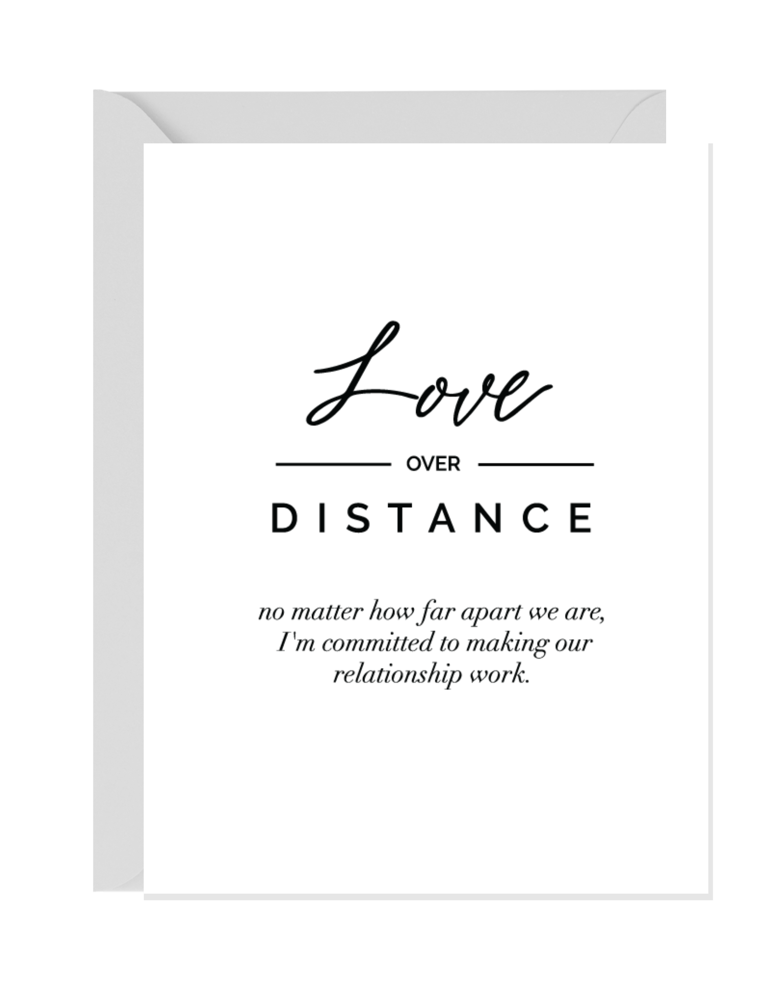 LOVE OVER DISTANCE | LOVE GREETING CARDS
