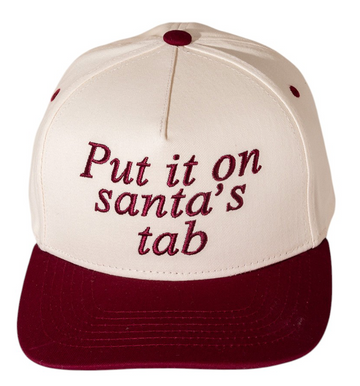 Put it on Santa's Tab Snapback Baseball Cap