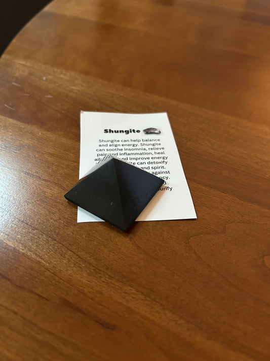 Shungite Pyramid Small