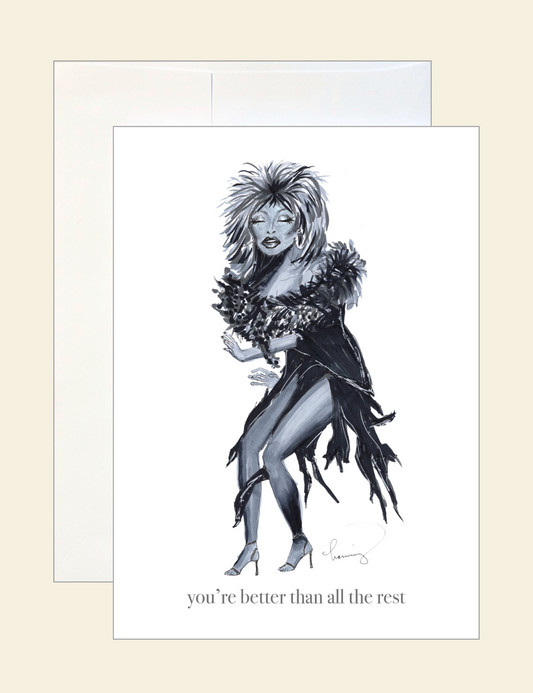 Tina Turner Card