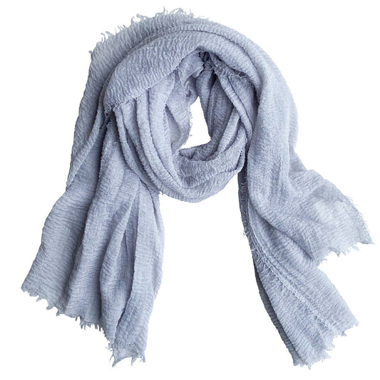Classic Soft Solid Scarf - Gray