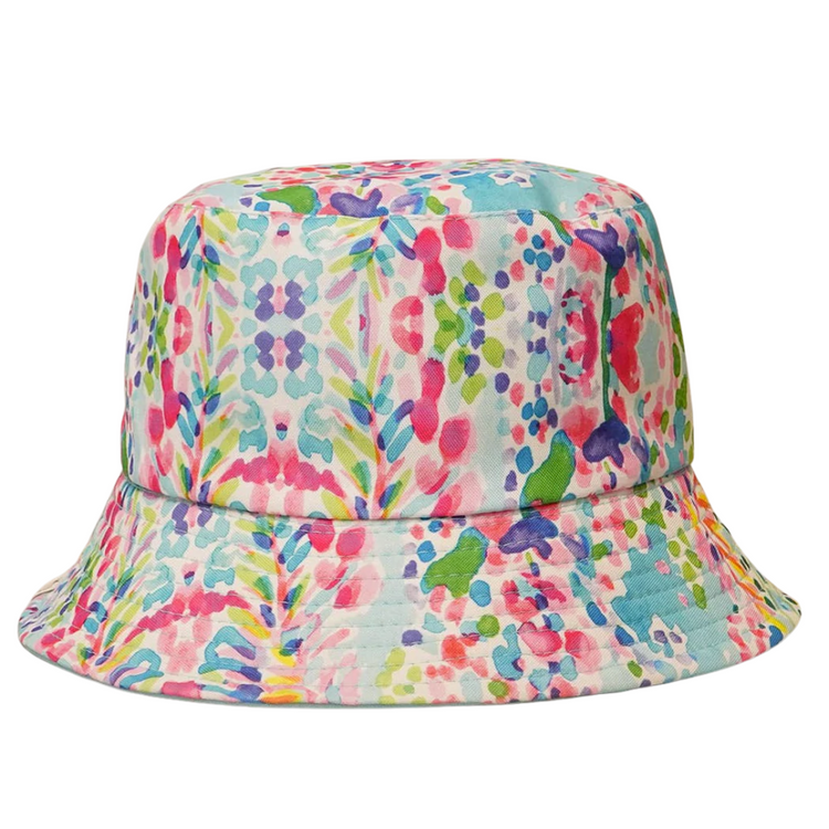 Floral Watercolor Bucket Hat