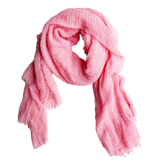 Classic Soft Solid Scarf - Pink