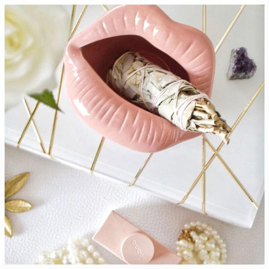 Pink Lip Bowl